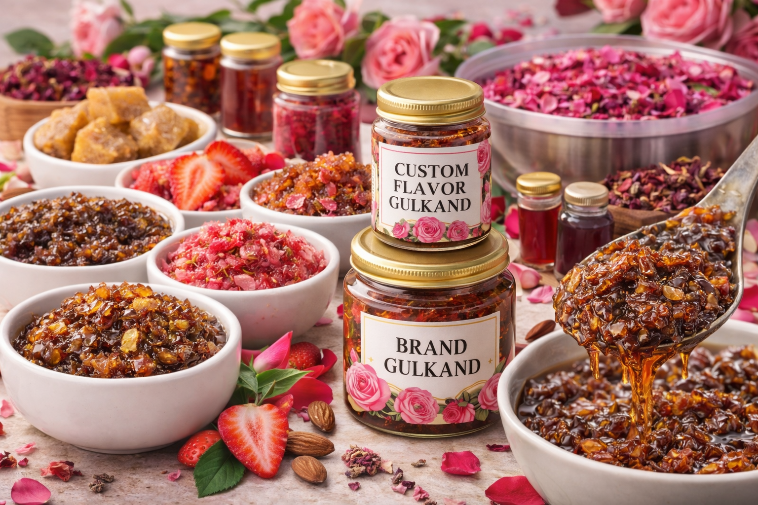 Custom Flavour & Formulation Gulkand